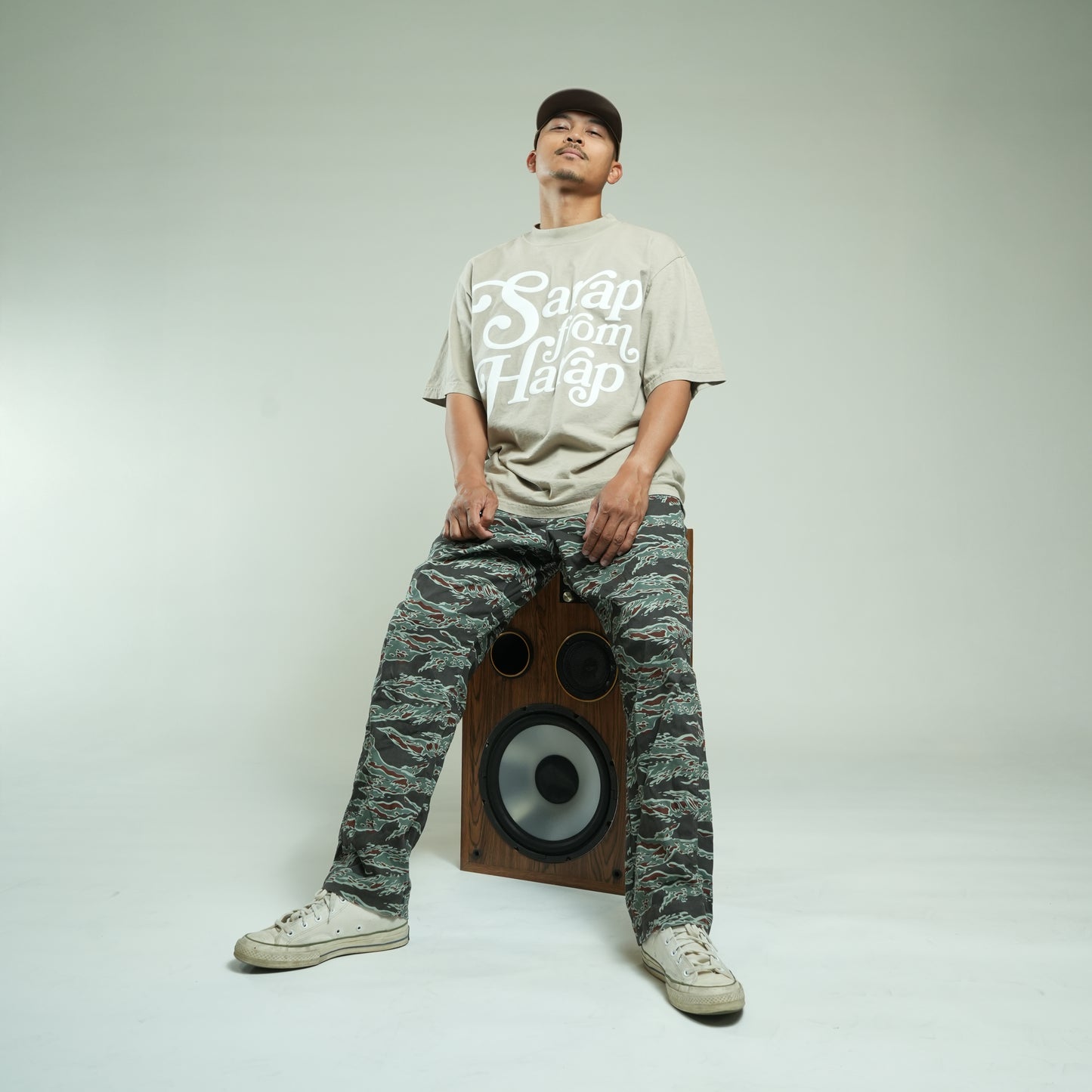 Harap Likod S/S Tee - Beige