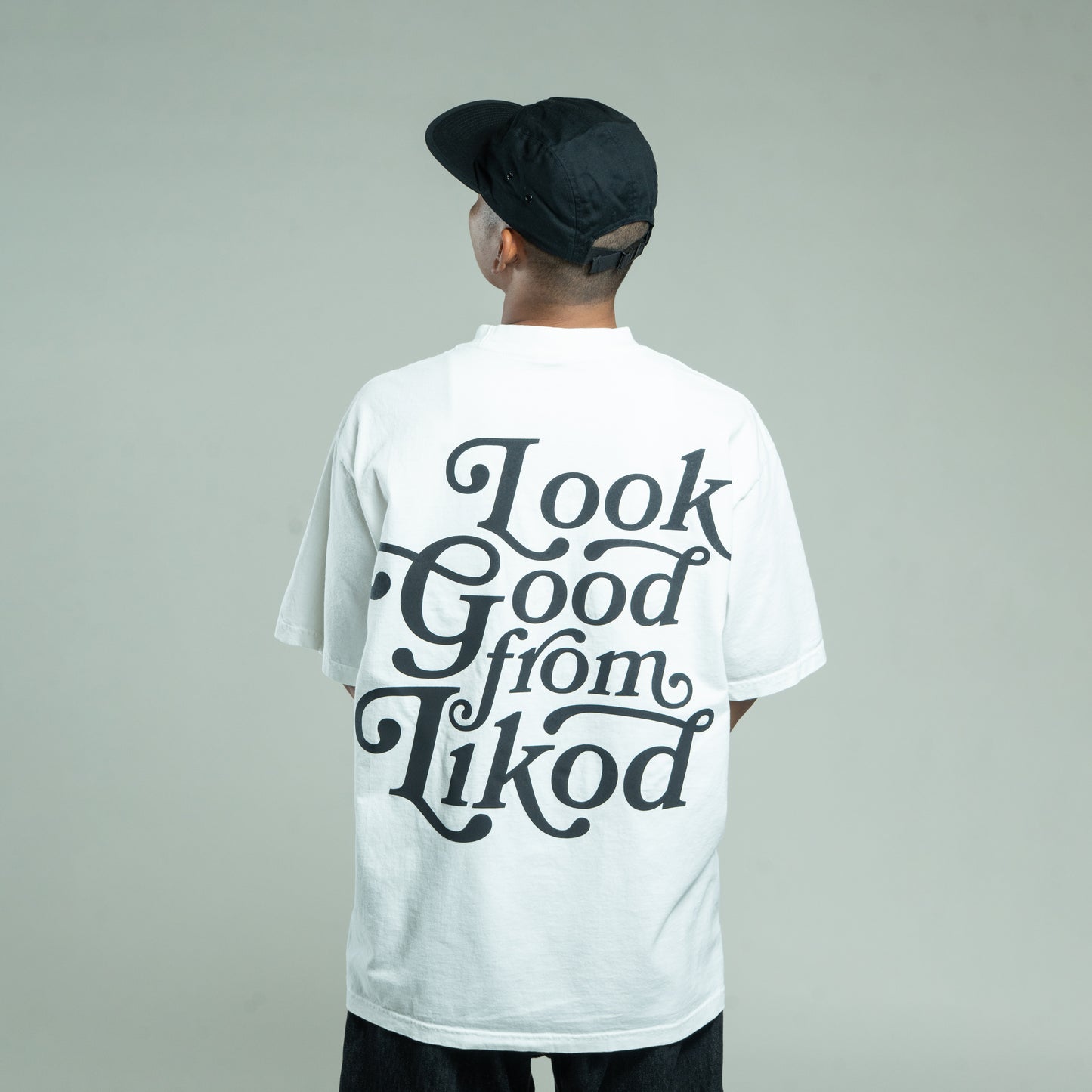 Harap Likod S/S Tee - White