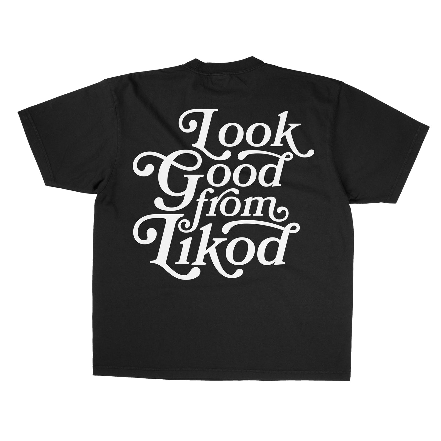 Harap Likod S/S Tee - Black
