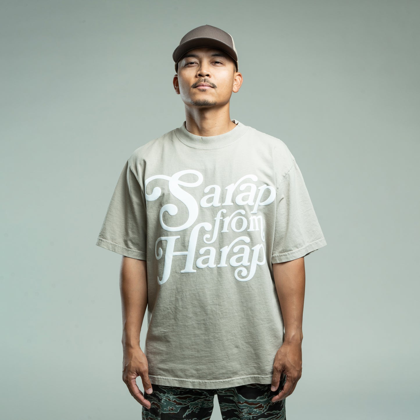 Harap Likod S/S Tee - Beige