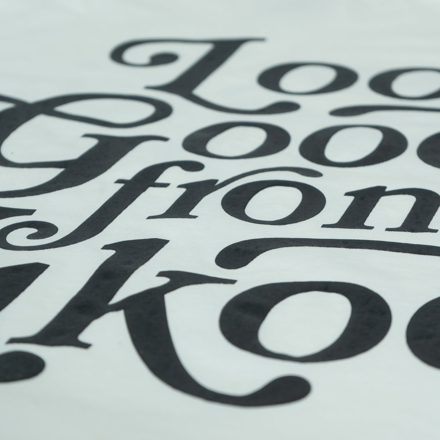 Harap Likod S/S Tee - White