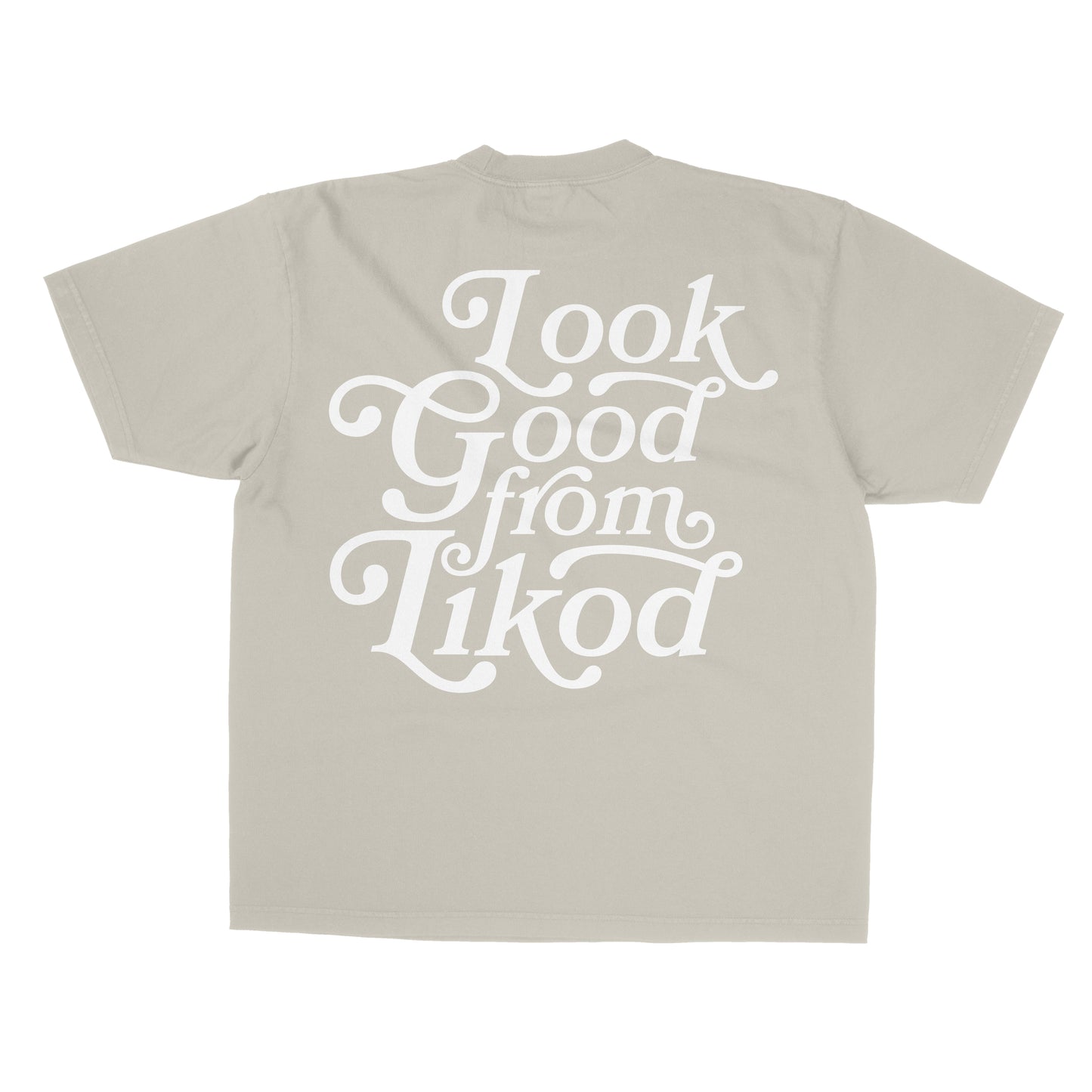 Harap Likod S/S Tee - Beige
