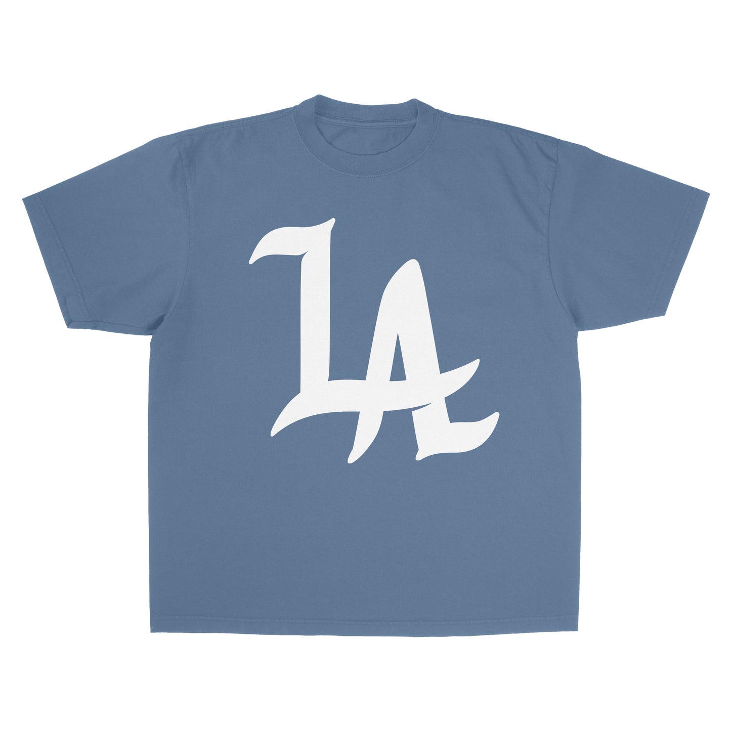LA S/S Tee - Denim Blue