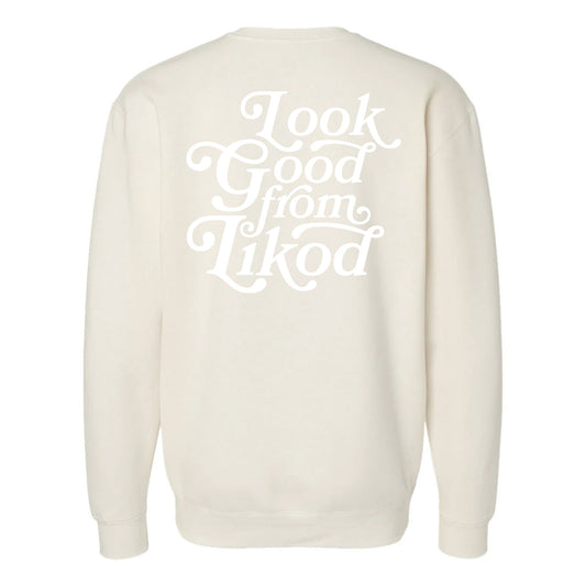 Harap Likod Crewneck - Ivory