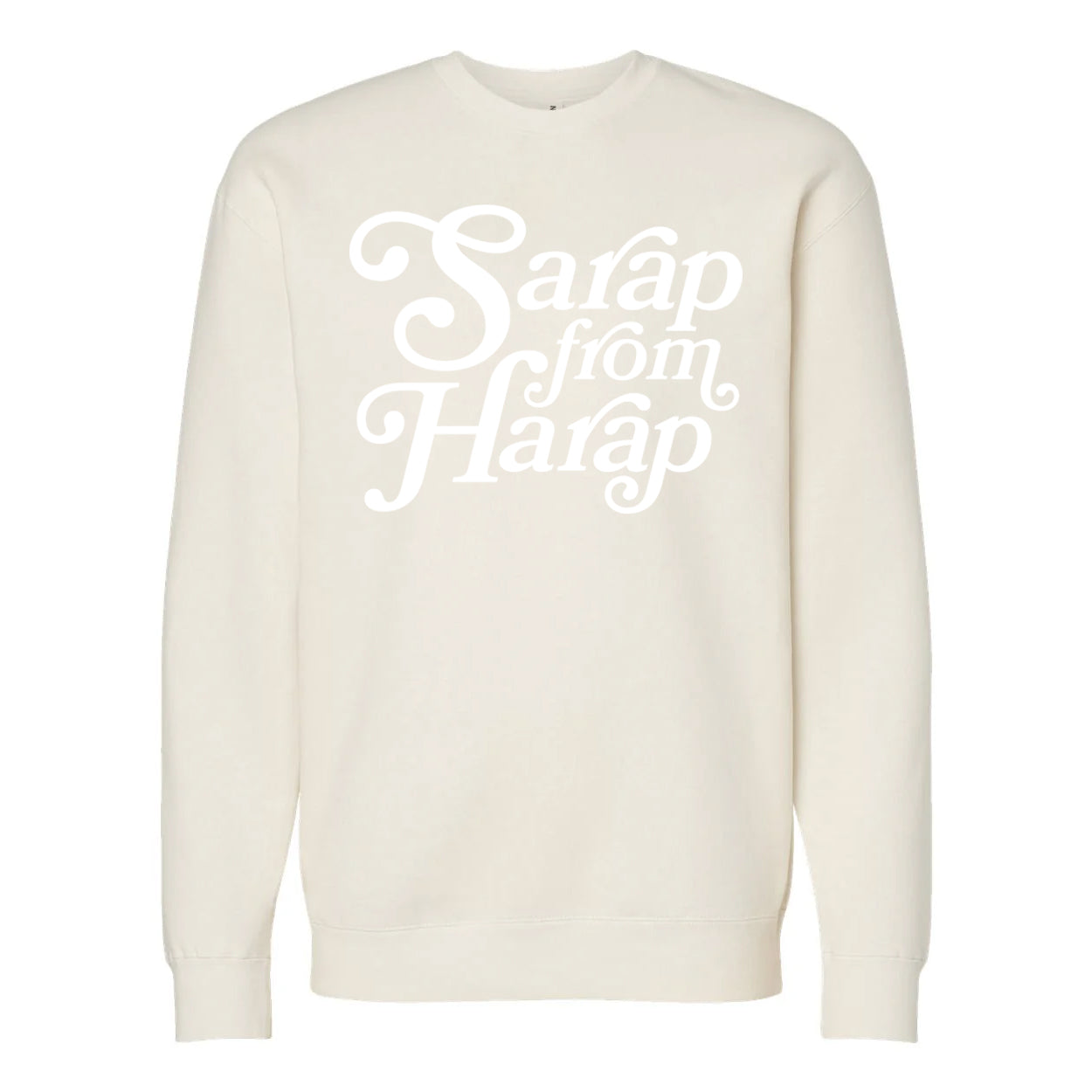Harap Likod Crewneck - Ivory