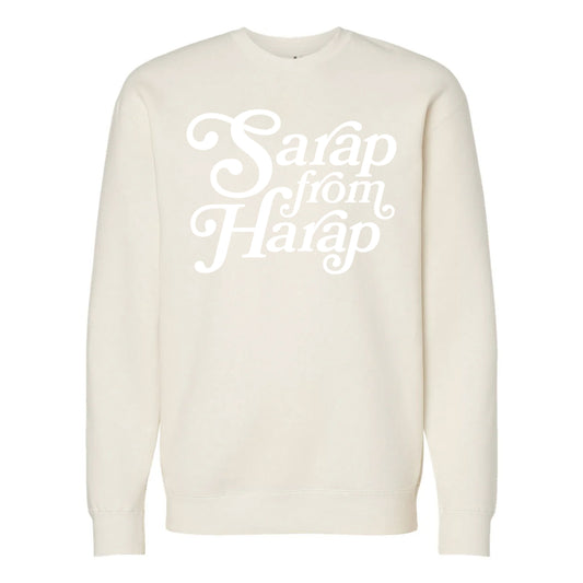 Harap Likod Crewneck - Ivory