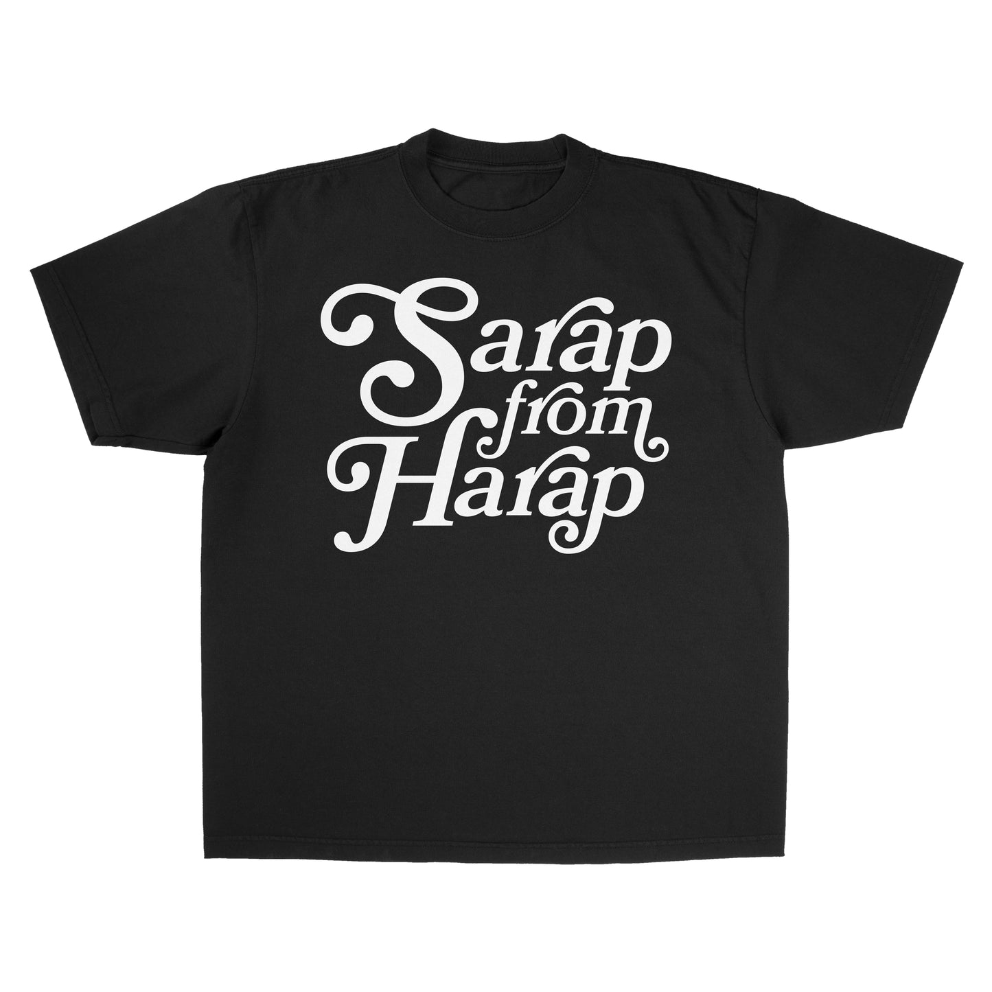 Harap Likod S/S Tee - Black