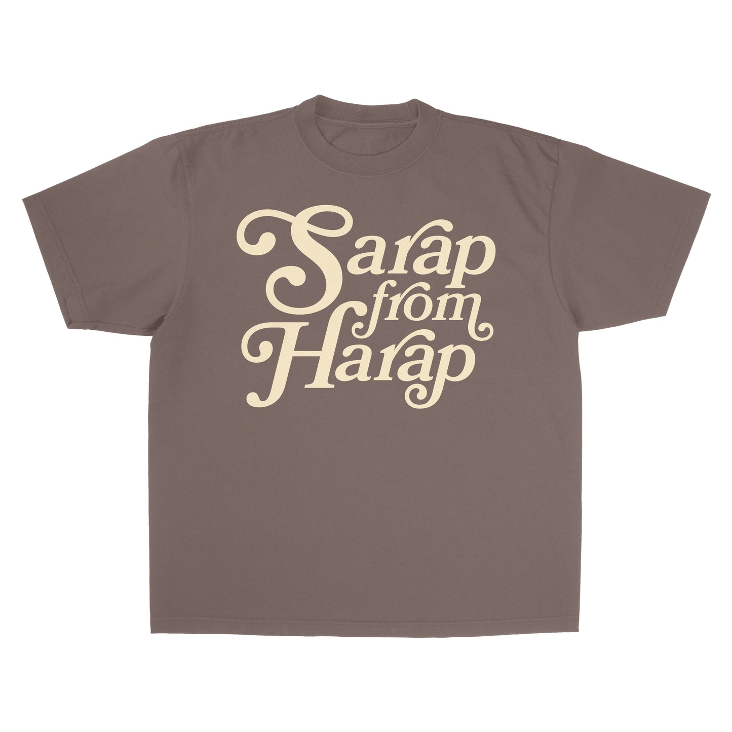 Harap Likod S/S Tee - Brown