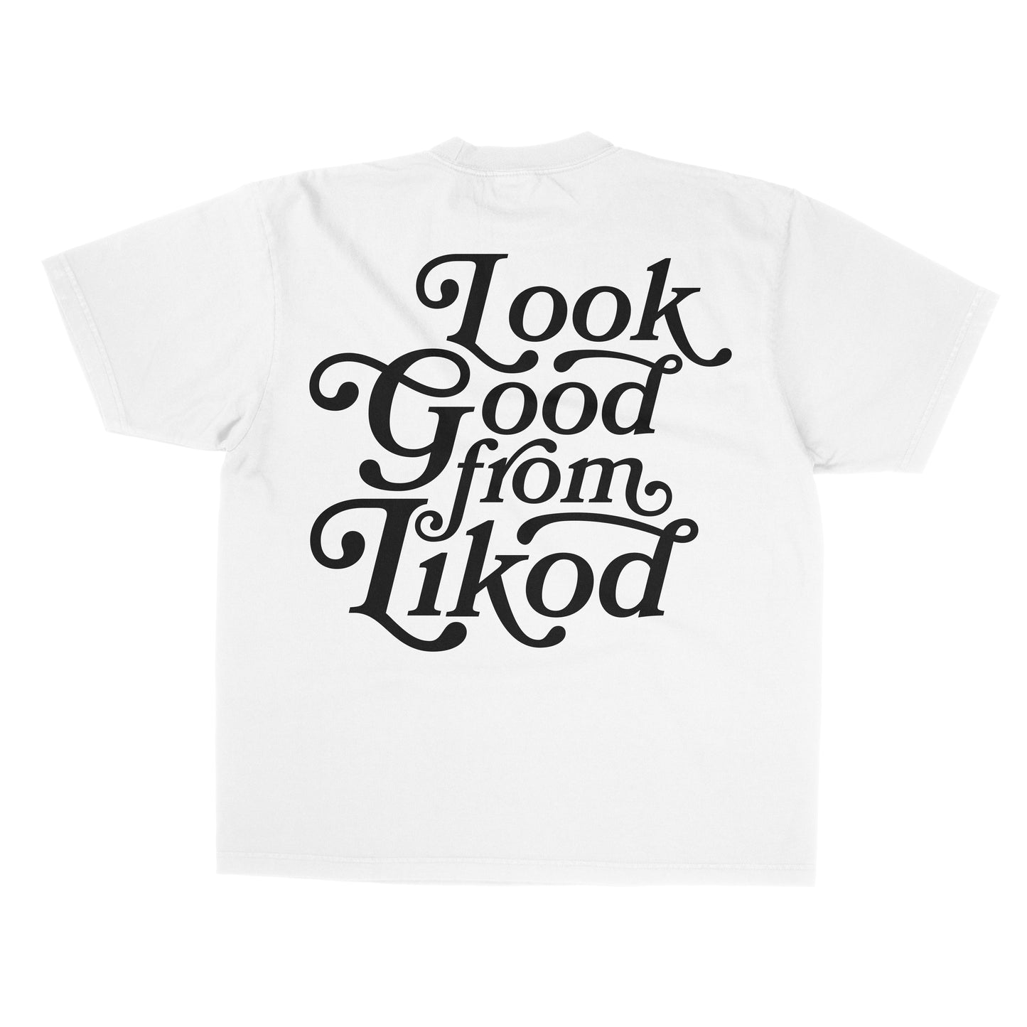 Harap Likod S/S Tee - White