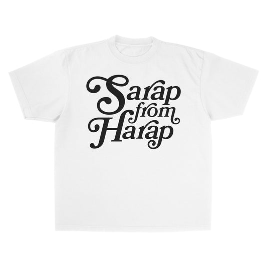 Harap Likod S/S Tee - White